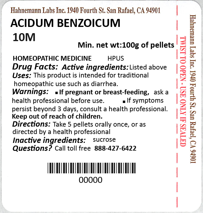 Acidum Benzoicum 10M 100g