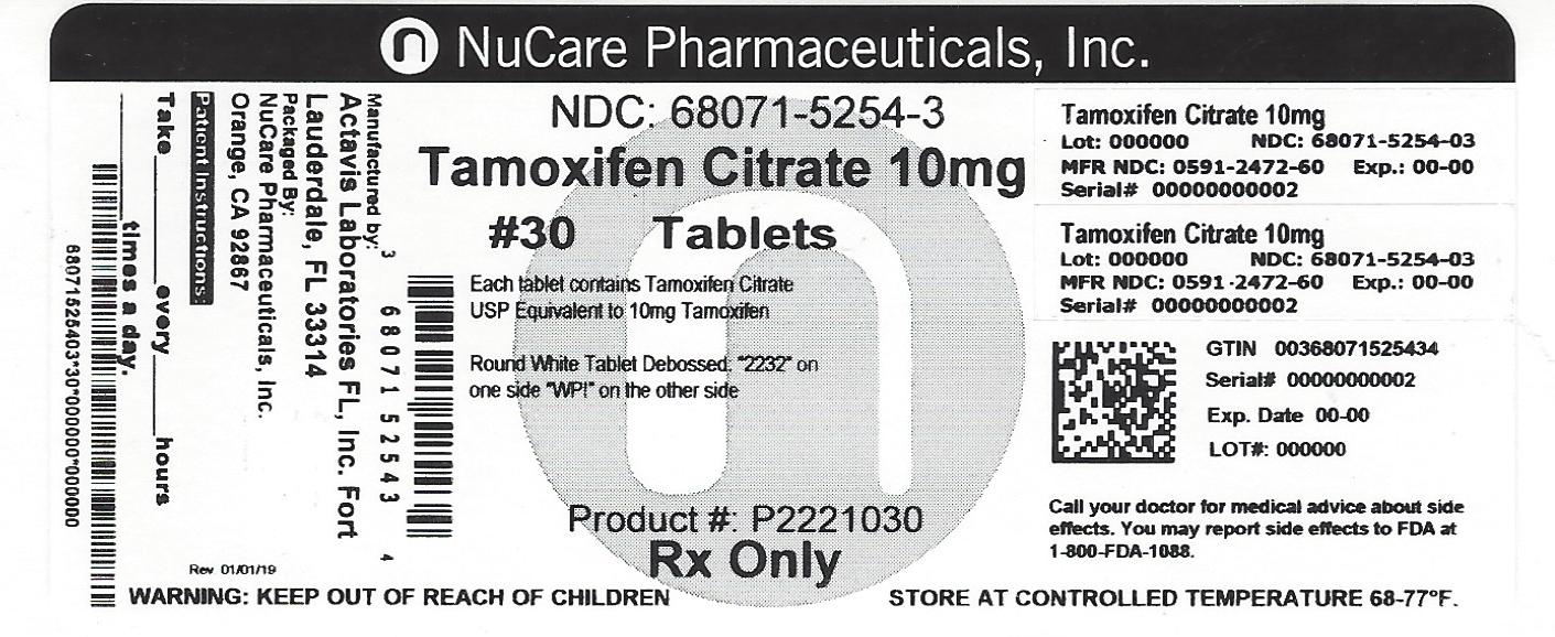 Tamoxifen Citrate Tabs_New NDC Codes 2472 2473