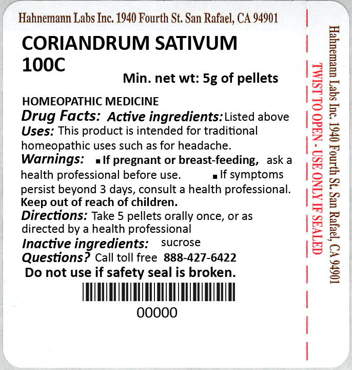 Coriandrum Sativum (Coriander) 100C 5g