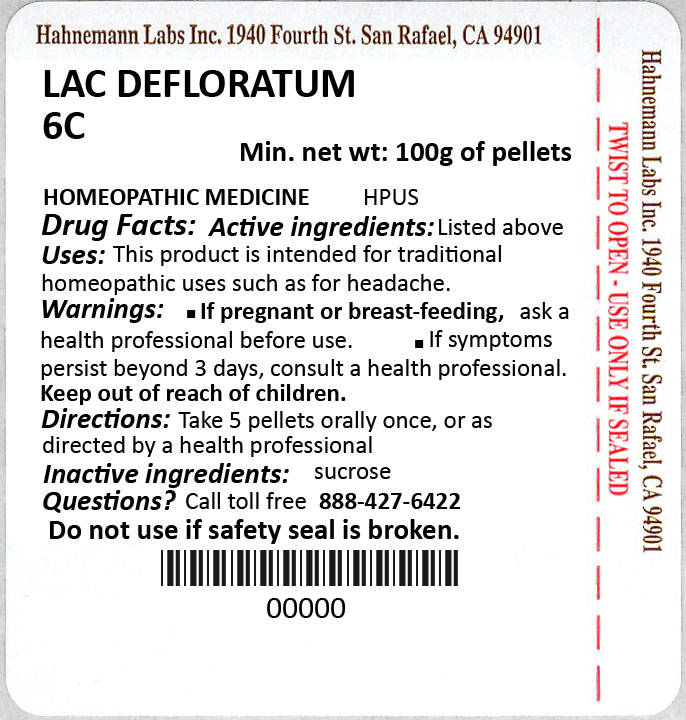 Lac Defloratum 6C 100g