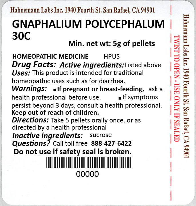 Gnaphalium Polycephalum 30C 5g