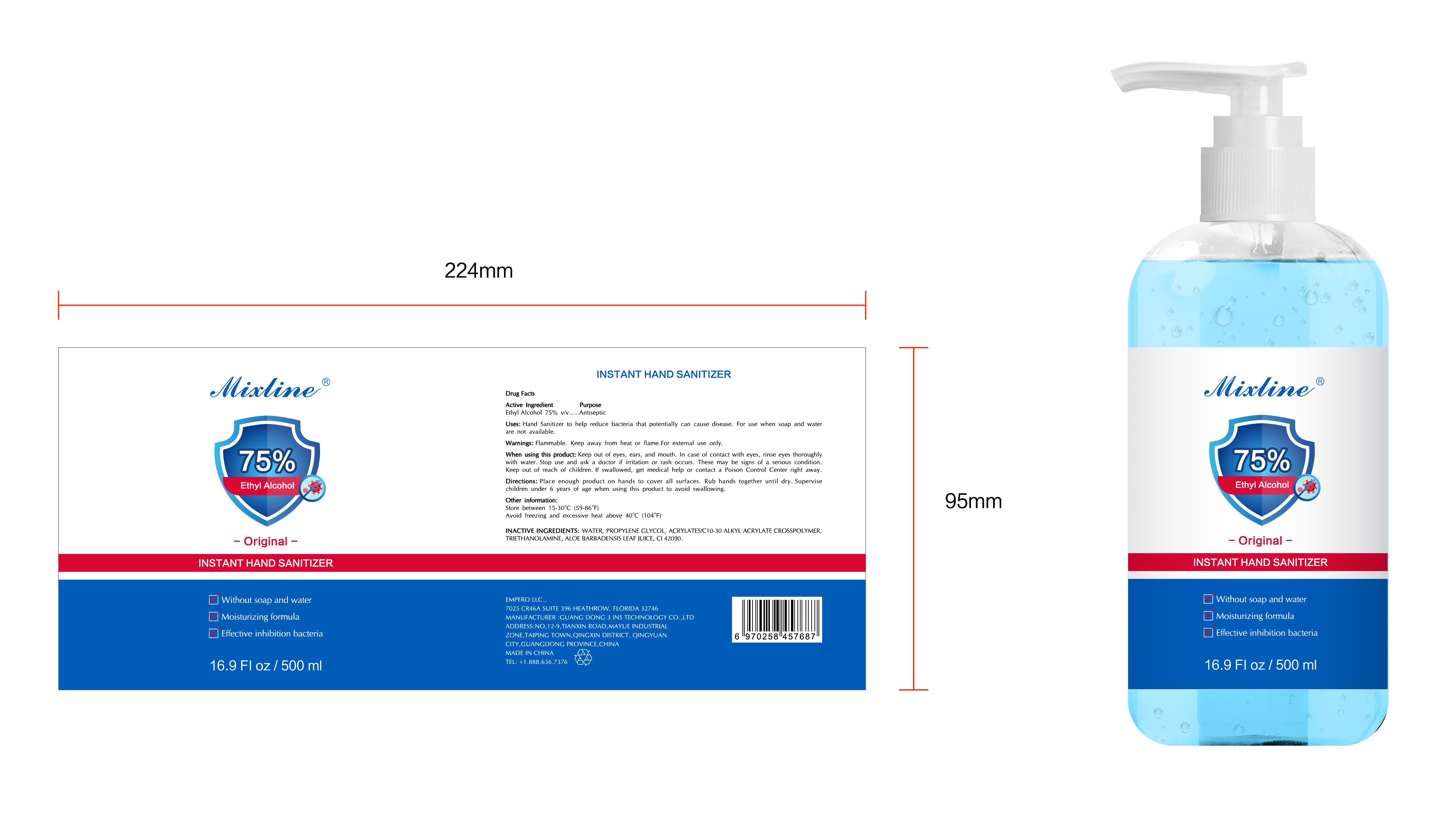 LIQUIN ORIGINAL 75 ML Art Department LLC