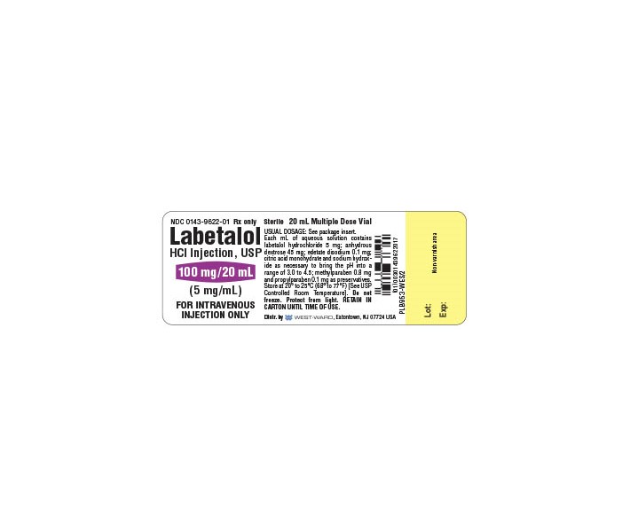 Labetalol, 5mg/mL, 20mL Vial
