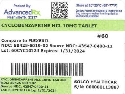 Flexeril 10 mg posologie