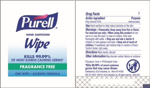 PURELL Hand Sanitizing Wipes, Alcohol Formula, Fragrance Free