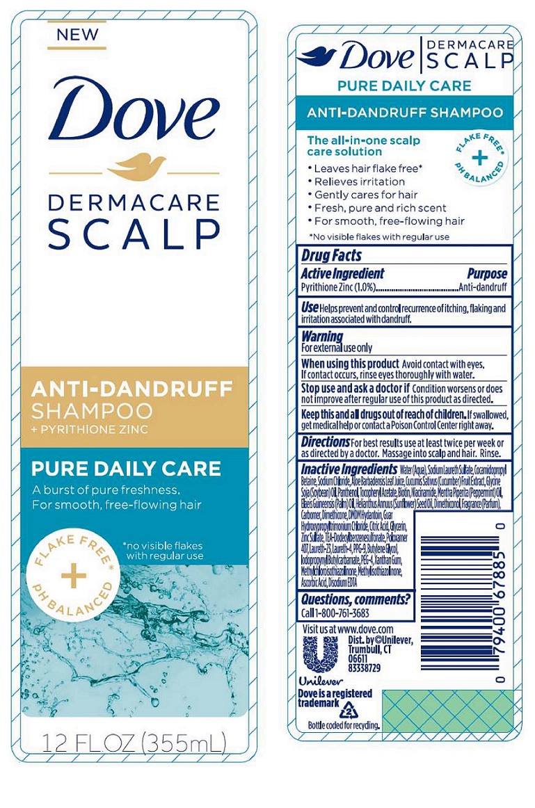 Dove Scalp Pure Daily Care Anti-Dandruff Shampoo