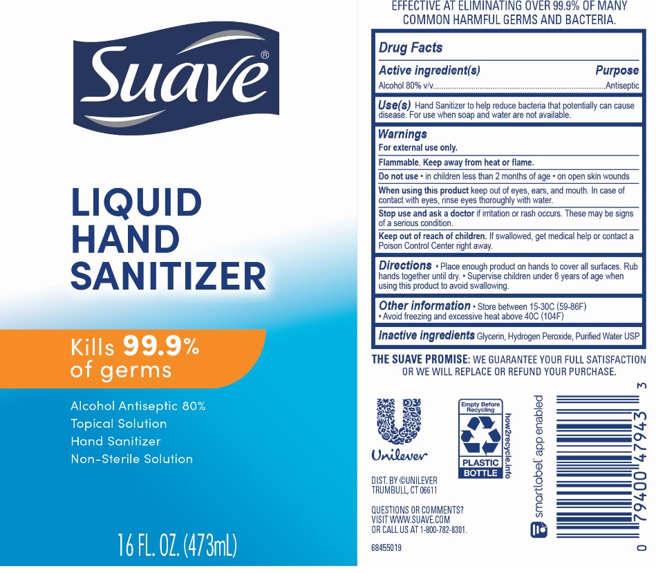 Suave Liquid Hand Sanitize