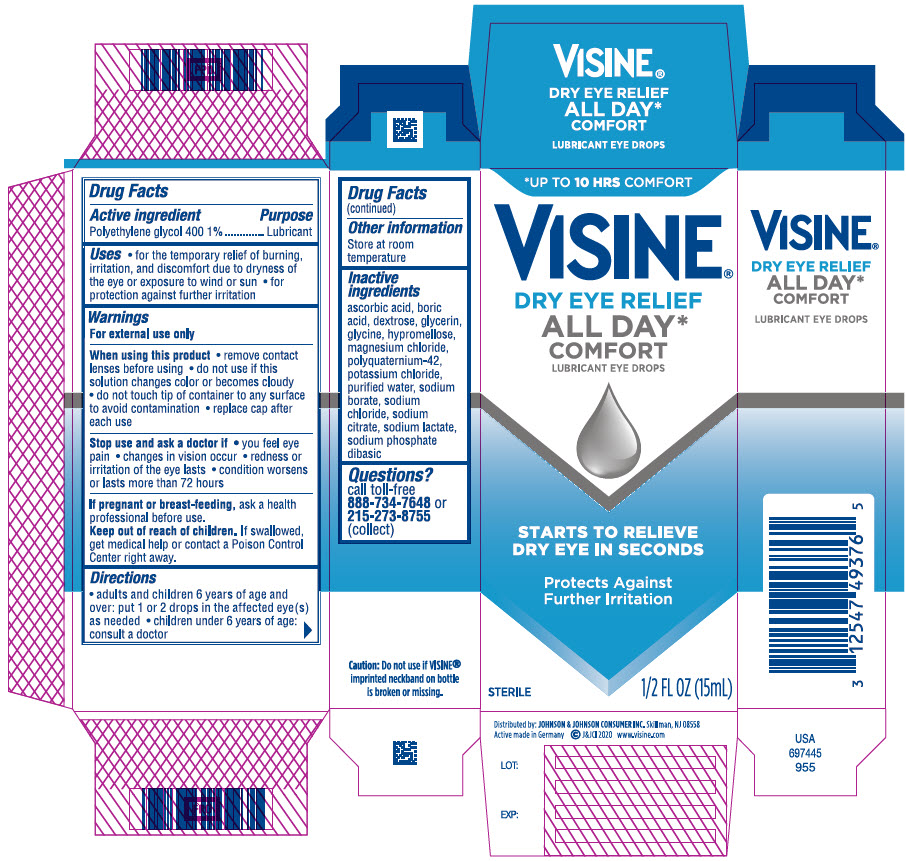 VISINE® Dry Eye Relief Lubricant Eye Drops