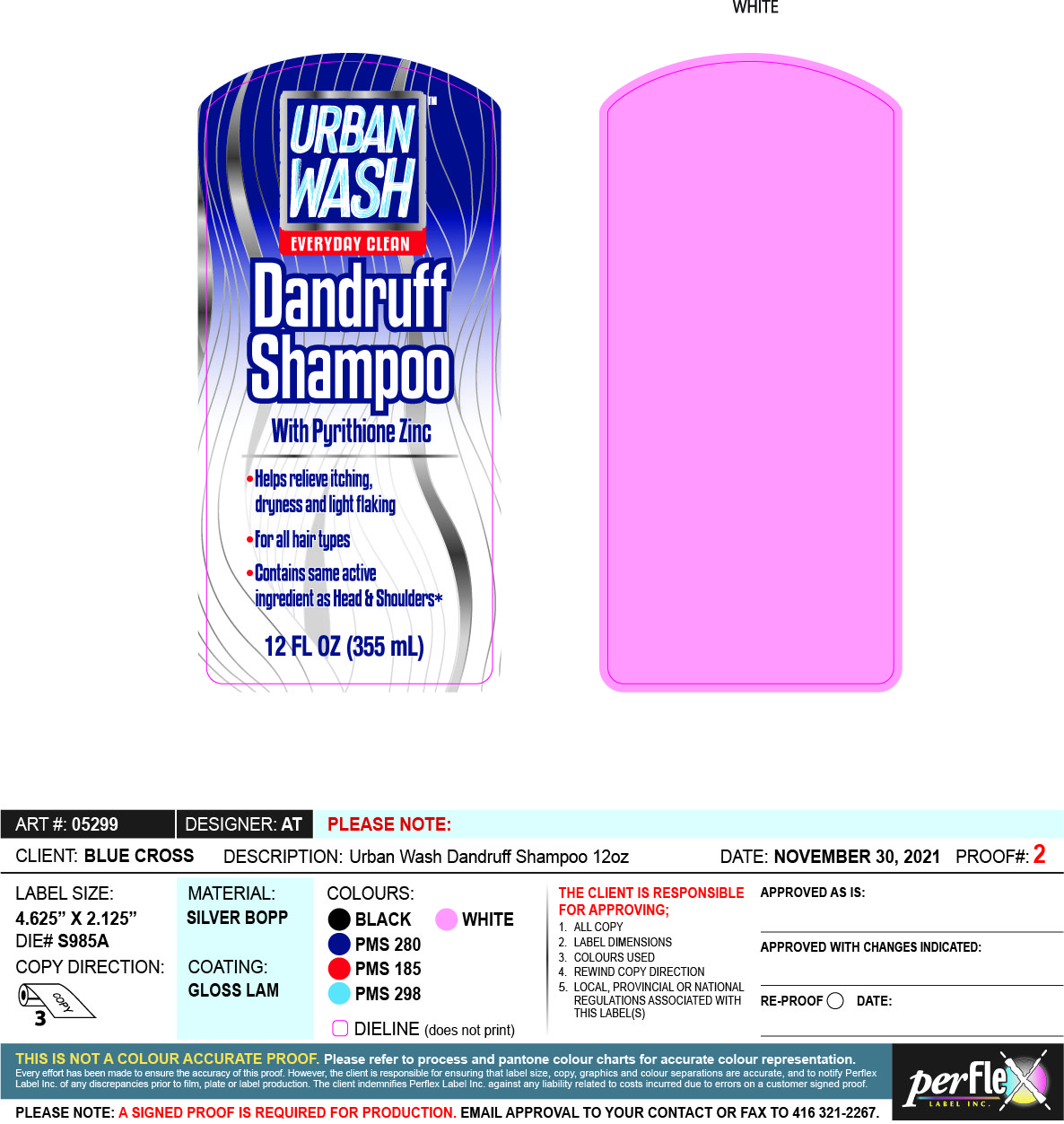 Urban wash shampoo front