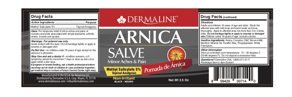 Dermaline Label