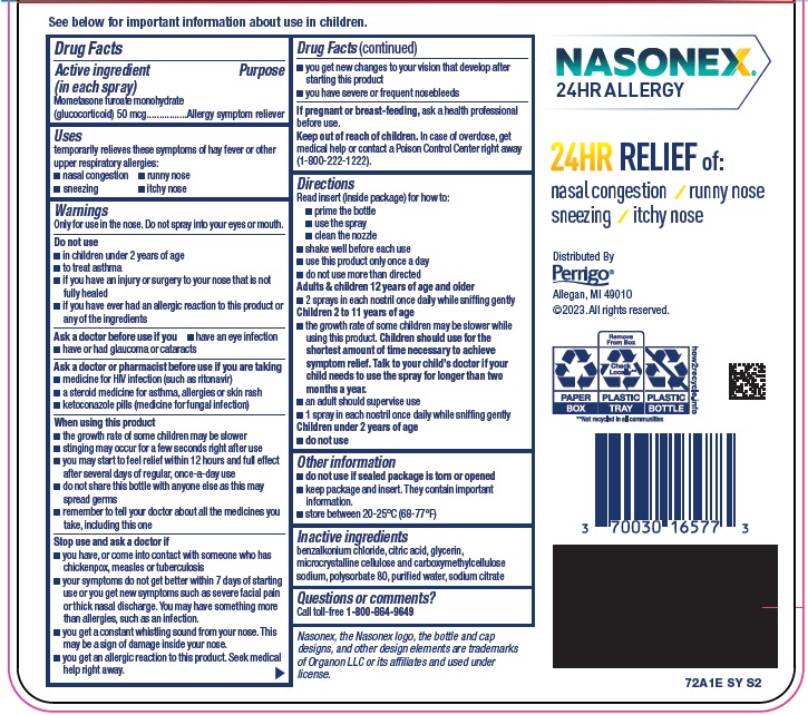 Nasonex® 24HR Allergy Drug Facts