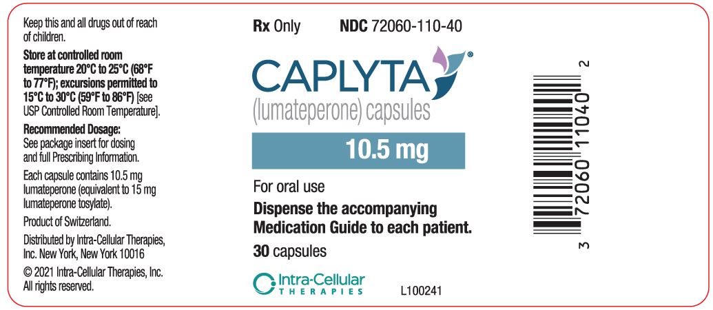 10.5 mg label