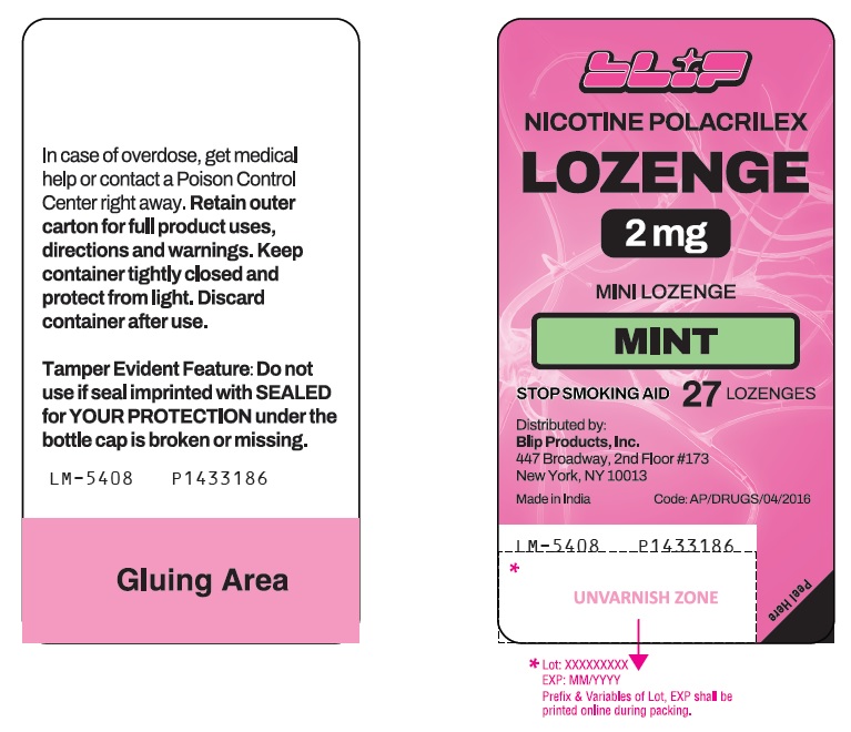 PACKAGE LABEL.PRINCIPAL DISPLAY PANEL - 2 mg (27 Lozenges, Container Label)