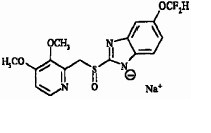 Pantoprazole-Structure