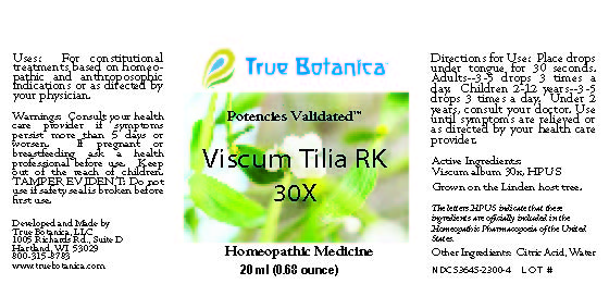 Viscum Tilia RK 30X