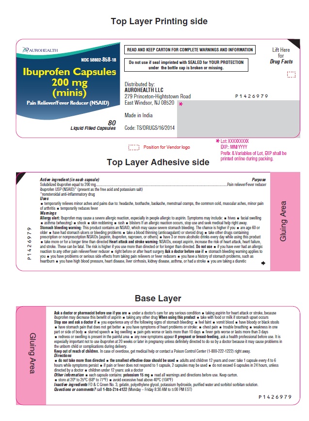 PACKAGE LABEL-PRINCIPAL DISPLAY PANEL - Container Label 200 mg (80 Liquid Filled Capsules)