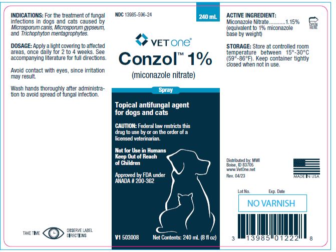 image of 240 mL bottle label - Front panel