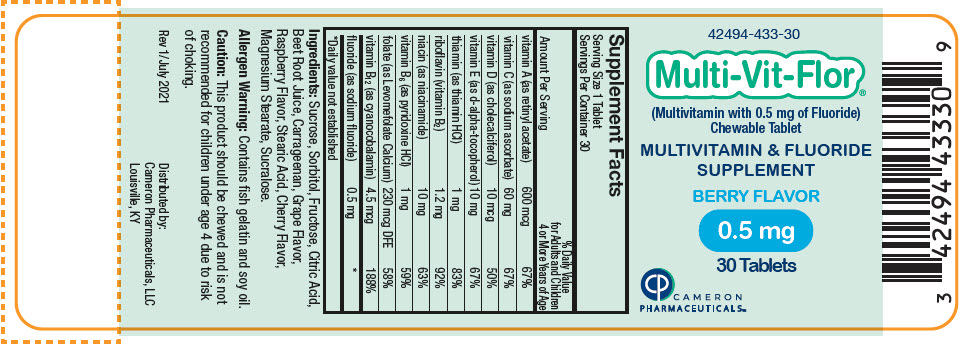 PRINCIPAL DISPLAY PANEL - 0.5 mg Tablet Bottle Label