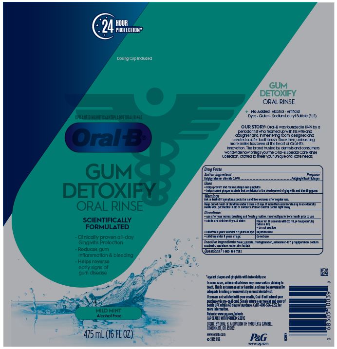 Oral B Gum Detoxify Special Care Rinse