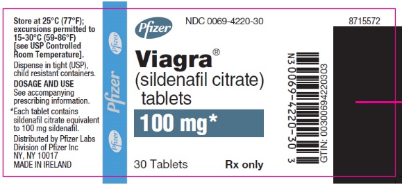 These highlights do not include all the information needed to use VIAGRA  safely and effectively. See full prescribing information for VIAGRA. VIAGRA®  (sildenafil citrate) tablets, for oral useInitial U.S. Approval: 1998
