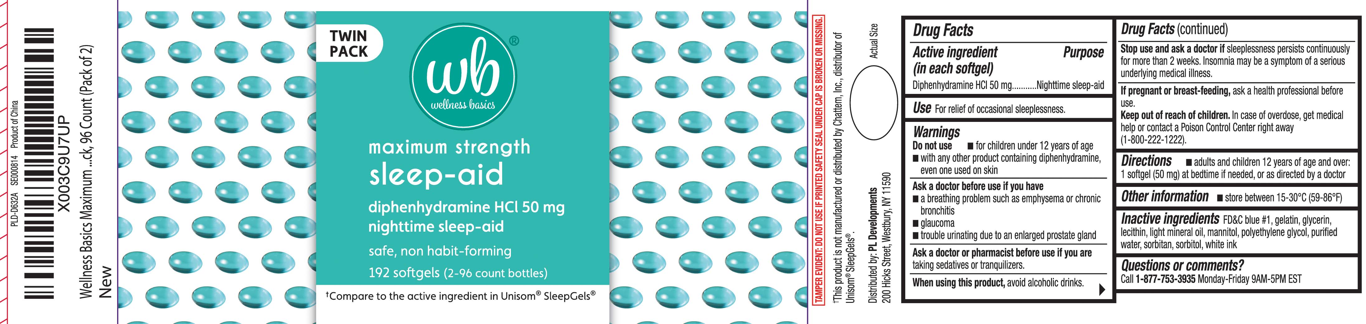 Diphenhydramine HCl 50 mg
