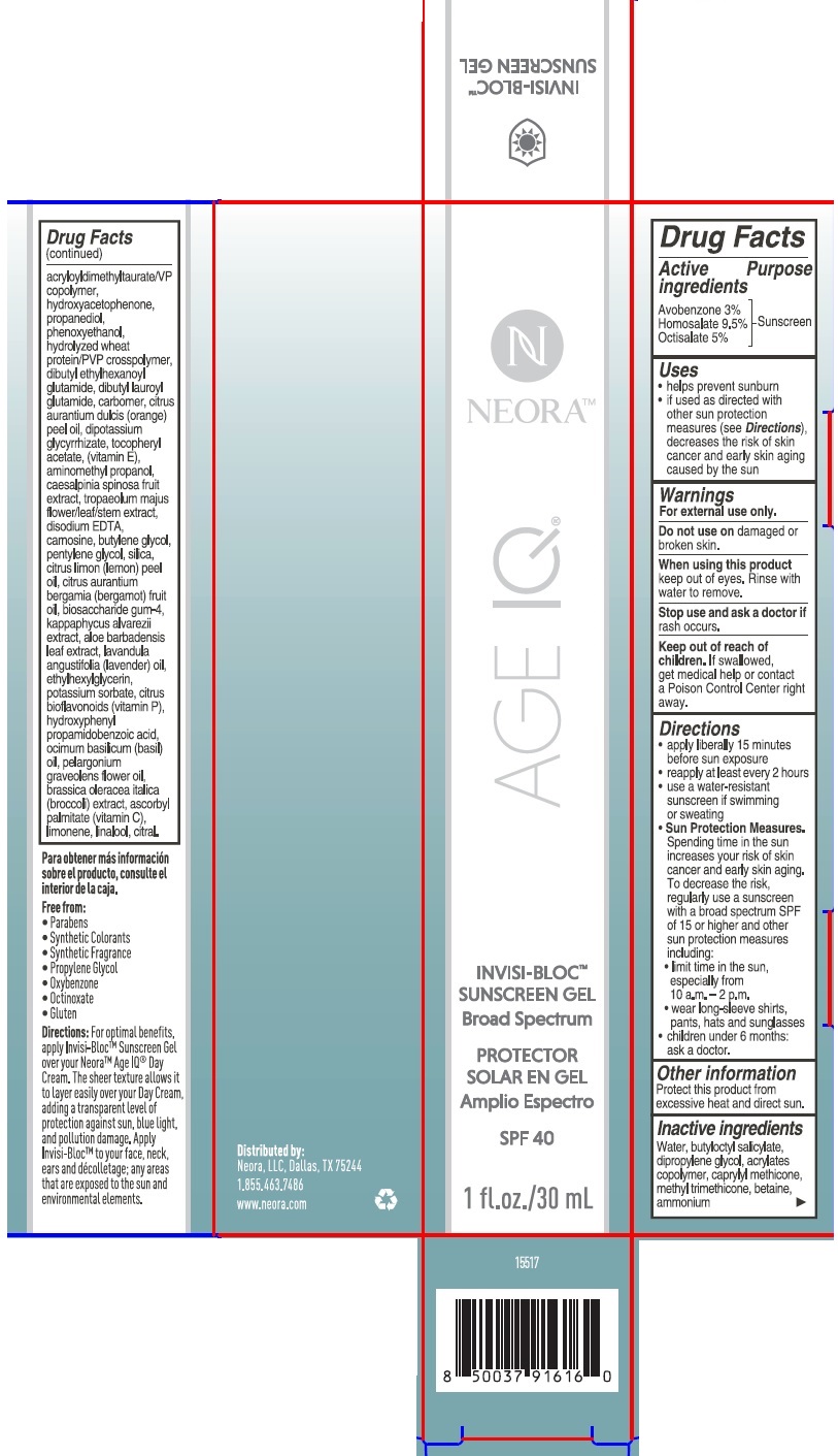 Neora Age IQ INVISI-BLOC Sunscreen Gel