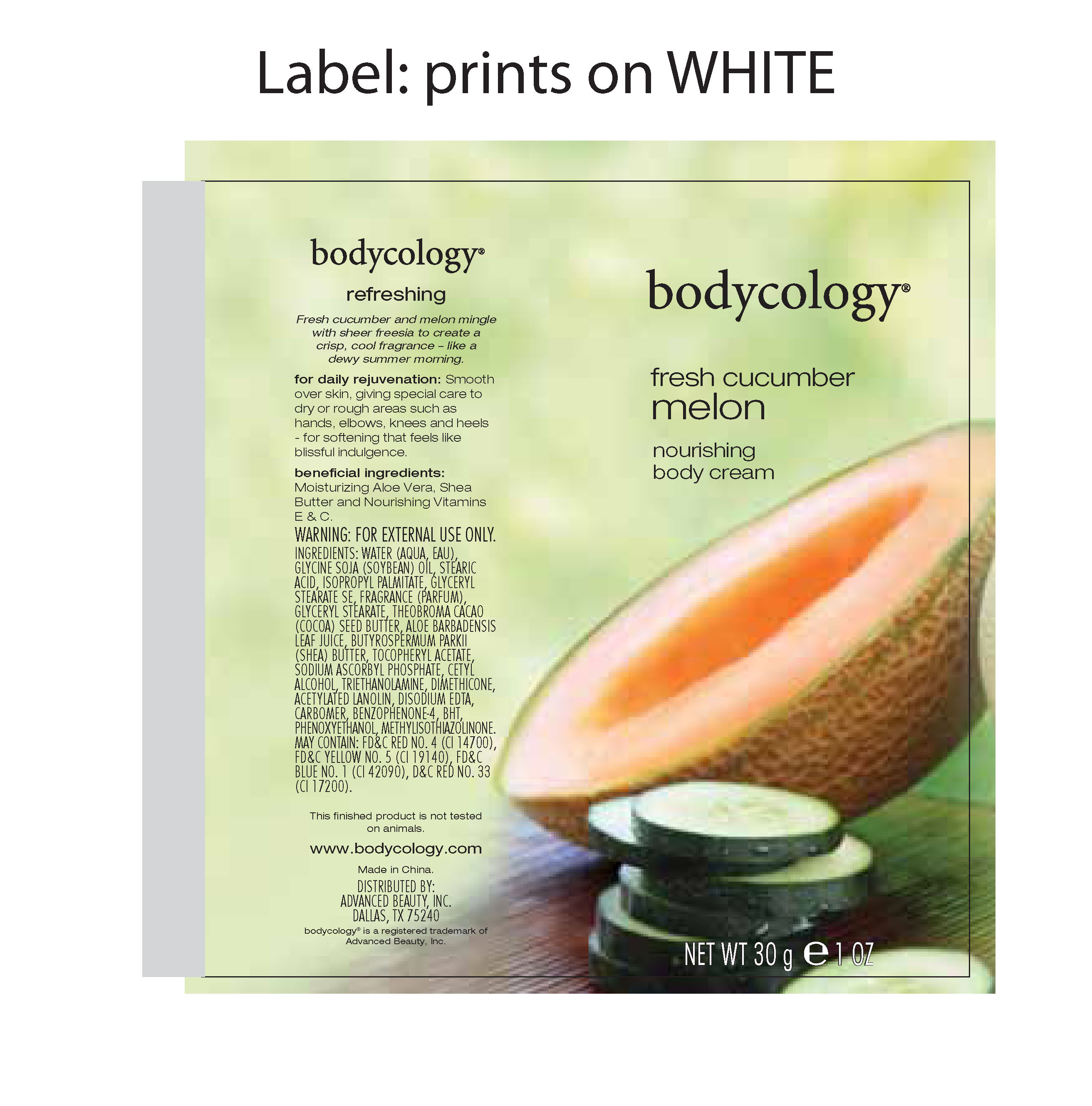 image of bodycream art