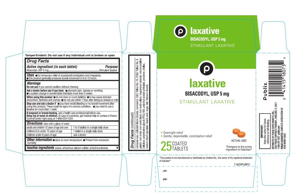 Laxative Biscodyl USP 25 COATED TABLETS