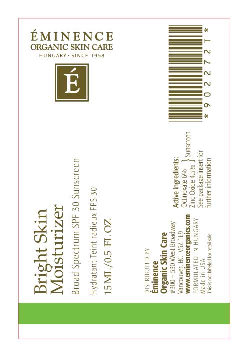 Eminence Bright Skin Moisturizer Broad Spectrum Spf 30 Sunscreen