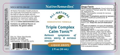 Triple Complex Calm Tonic
