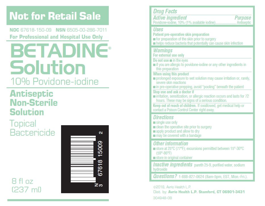 Betadine Wound Solution Full Prescribing Information, Dosage