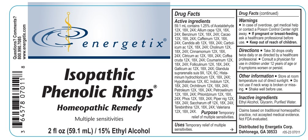 Isopathic Phenolic Rings r05-23