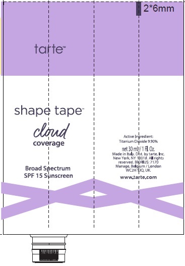 Double Duty Beauty, Shape Tape, Cloud Coverage Broad Spectrum SPF 15  Sunscreen