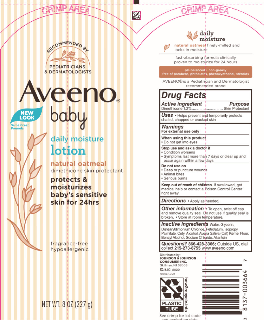 Aveeno - Baby Daily Moisture Lotion (Ingredients Inside) — Folliculitis  Scout