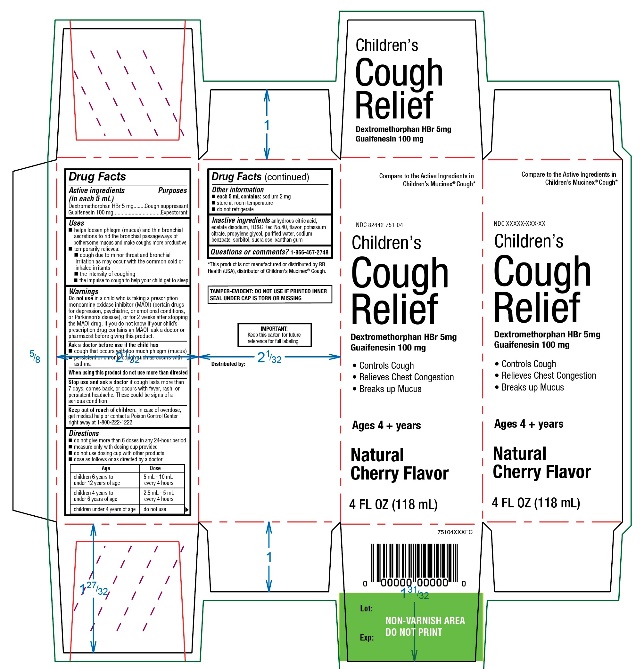 Target Children's Cough Relief 4 FL OZ Cherry Flavor