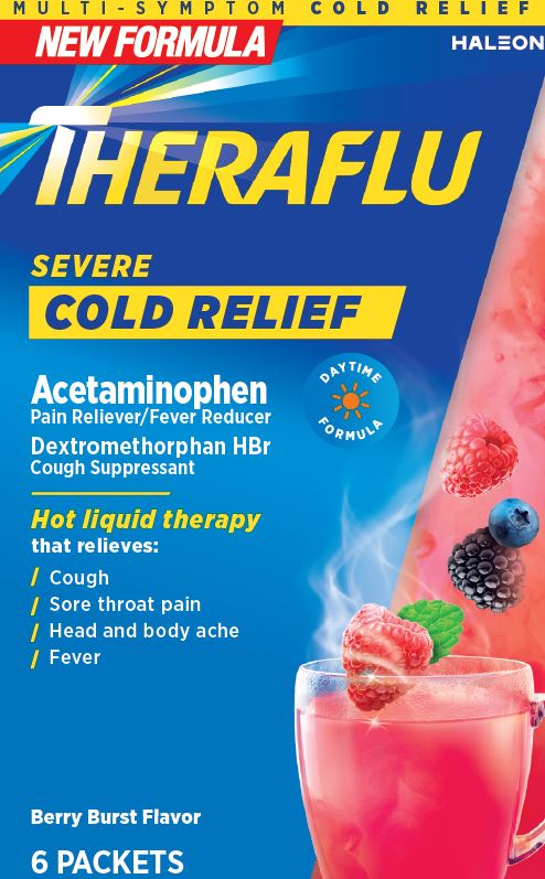 Theraflu Severe Cold Relief Daytime Berry Burst