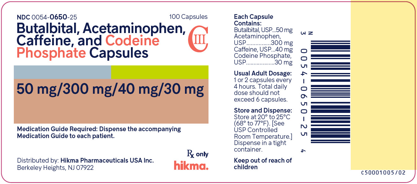 50mg-300mg-40mg-30mg bottle label image