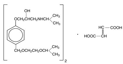 Bisoprolol Fumarate Structural Formula