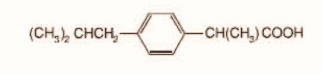 Ibuprofen Structure