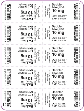 10 mg Baclofen Tablet Blister