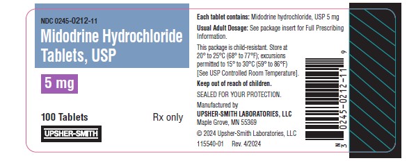 PRINCIPAL DISPLAY PANEL - 5 mg Tablet Bottle Label