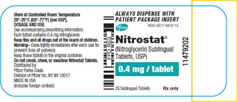 PRINCIPAL DISPLAY PANEL - 0.4 mg Tablet Bottle Label