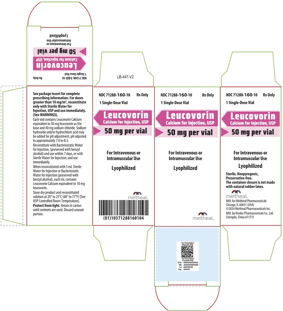 PRINCIPAL DISPLAY PANEL – Leucovorin Calcium for Injection, USP 50 mg Carton