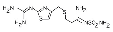 Famotidine Structural Formula