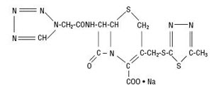 Cefazolin Sodium, USP Structural Formula.jpg
