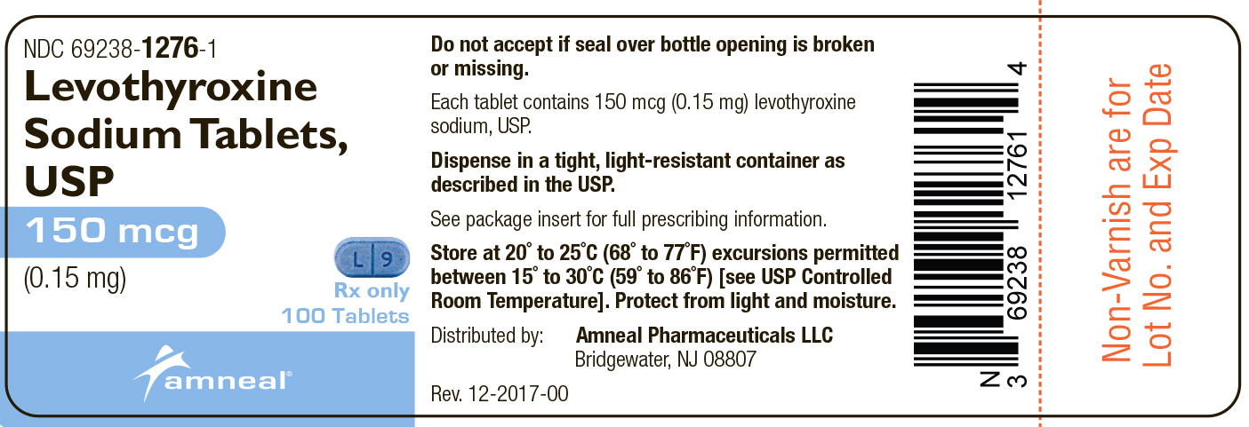 150mcg 100ct Label