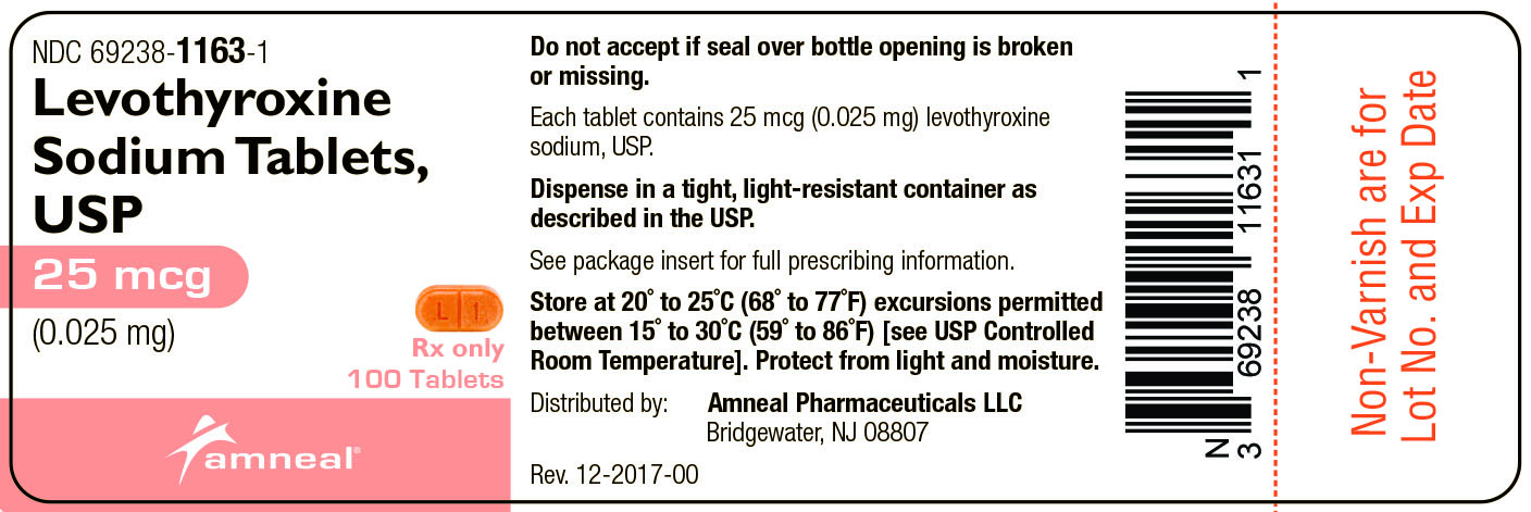 25mcg 100ct Label