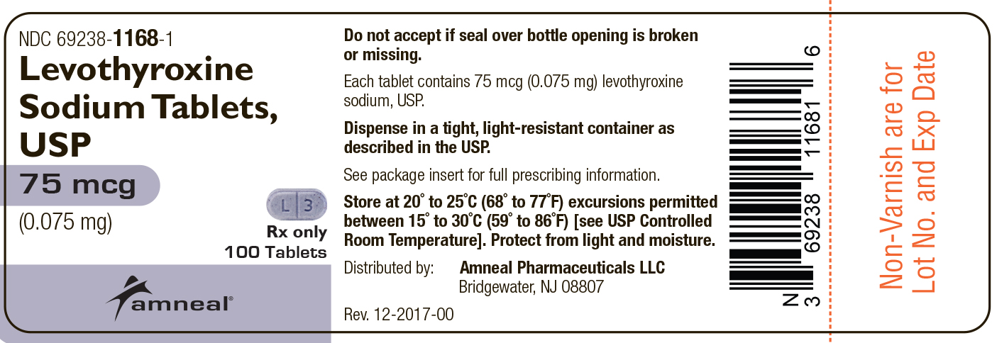 75mcg 100ct Label