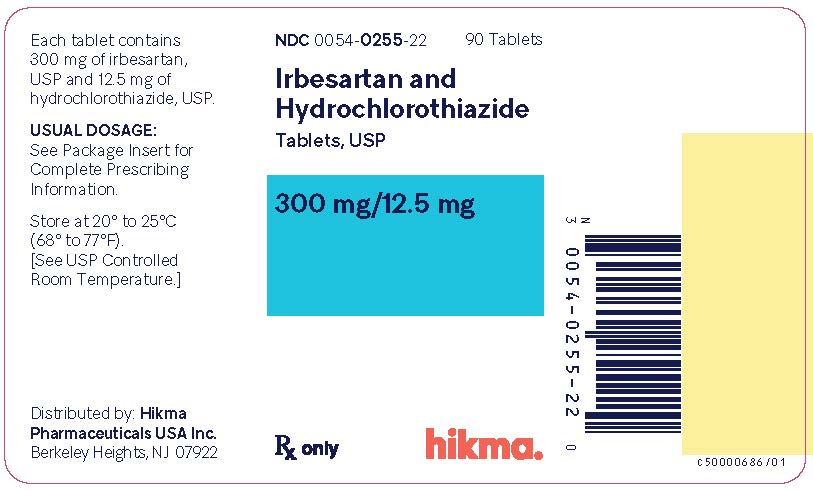 Irbesartan and HCTZ Tablets USP\Labels\bl-300-12pt5-90s.jpg