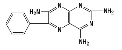 Triamterene and Hydrochlorothiazide Capsules, USP Rx only